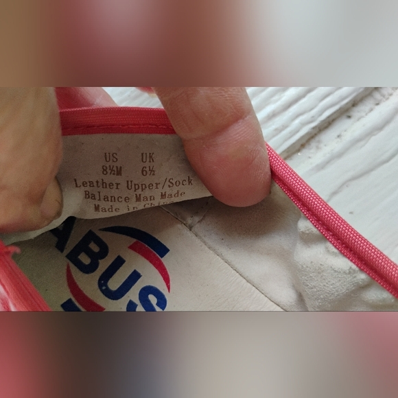 Leather ABUSA Ballet Flat Shoes Loafers Woman Sz 8.5" Salmon Color Point Toes - Picture 2 of 12